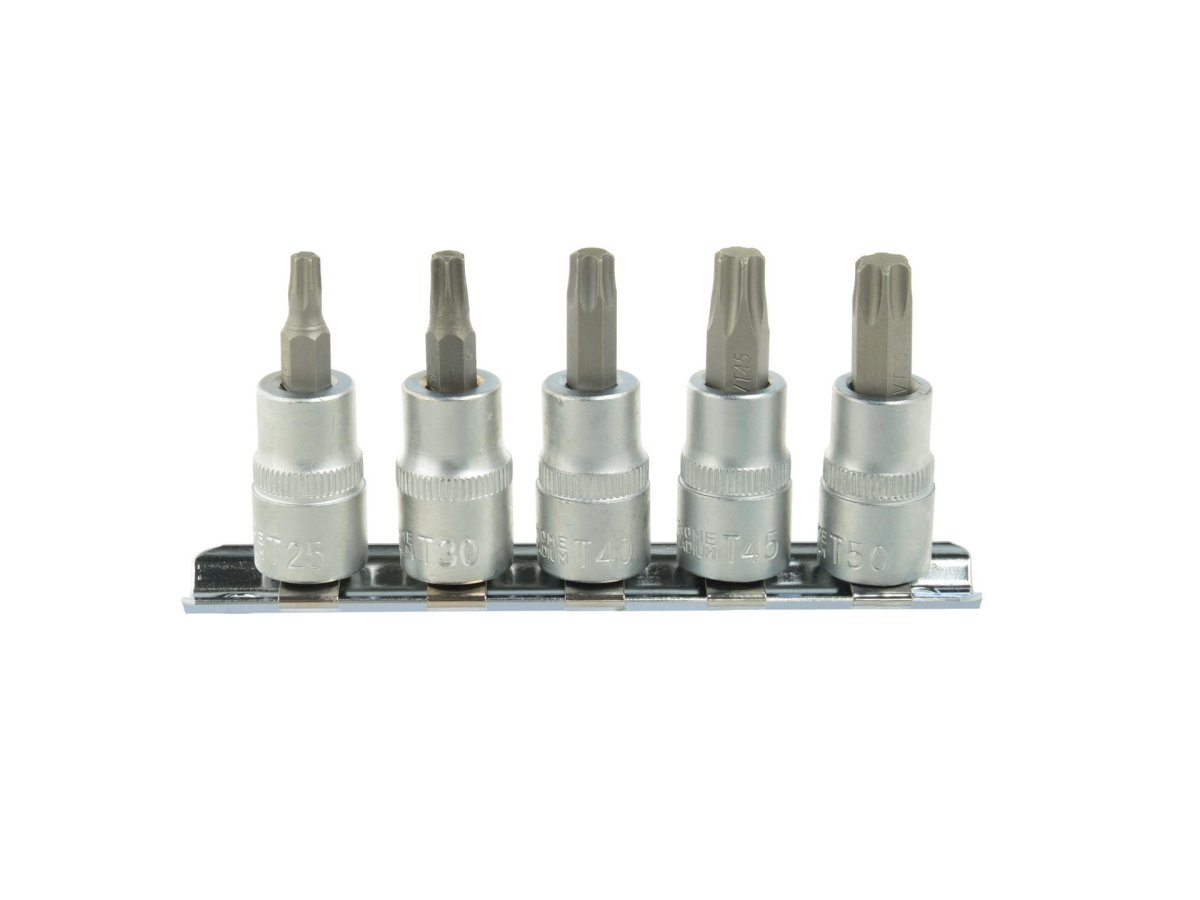 Torx-kärkisarja T25-T50 CrV 3/8 tuumaa