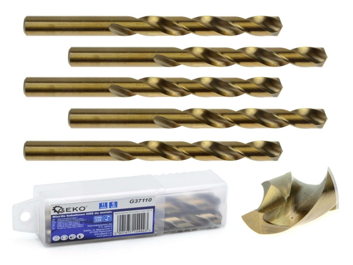 HSS-kierrepora metallille, koboltti 11 mm