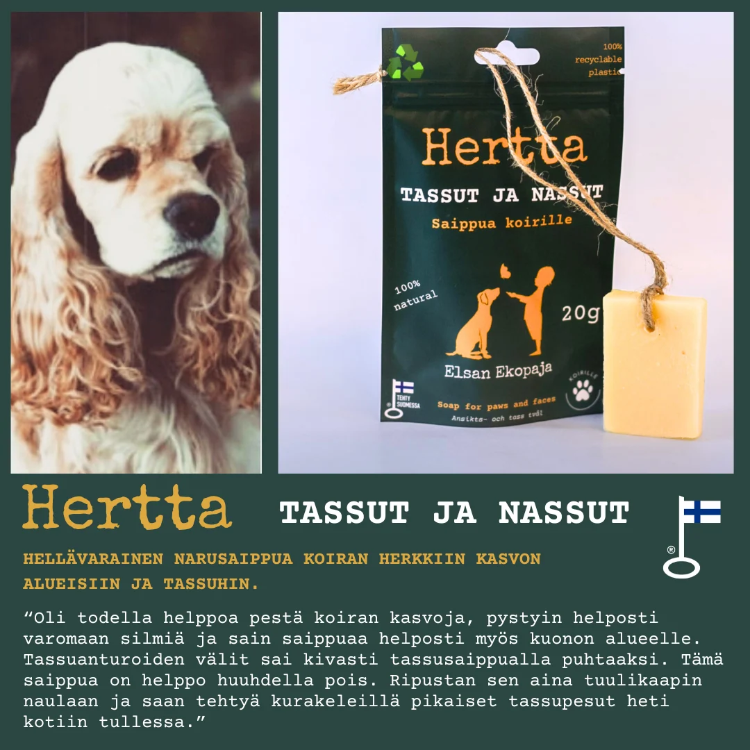 Hertta tassut- ja nassut saippua 20g 8,90€ - Image 4