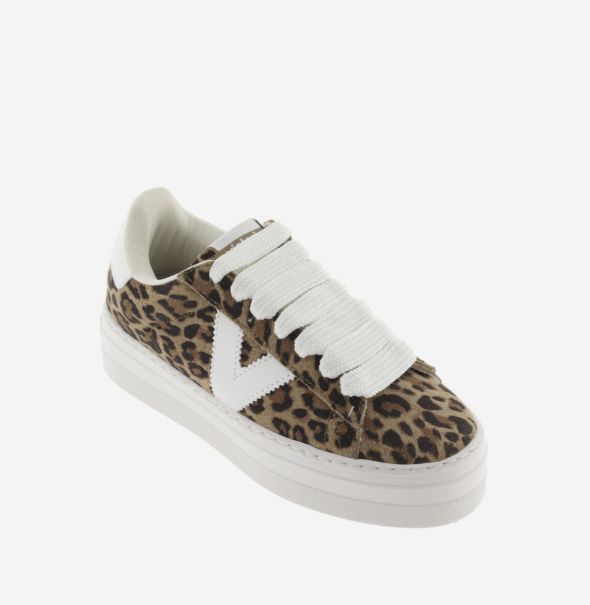 Victoria Barcelona Leopard Platform Tennarit