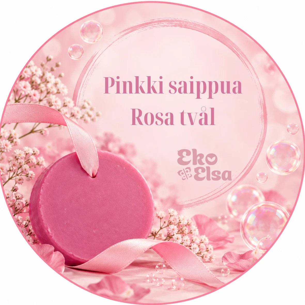Pinkki saippua malli, vain yksi!