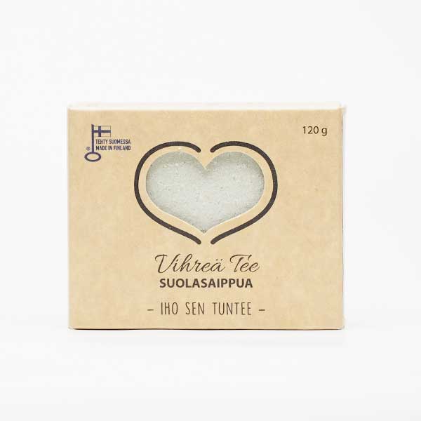 Vihreä Tee suolasaippua 120g