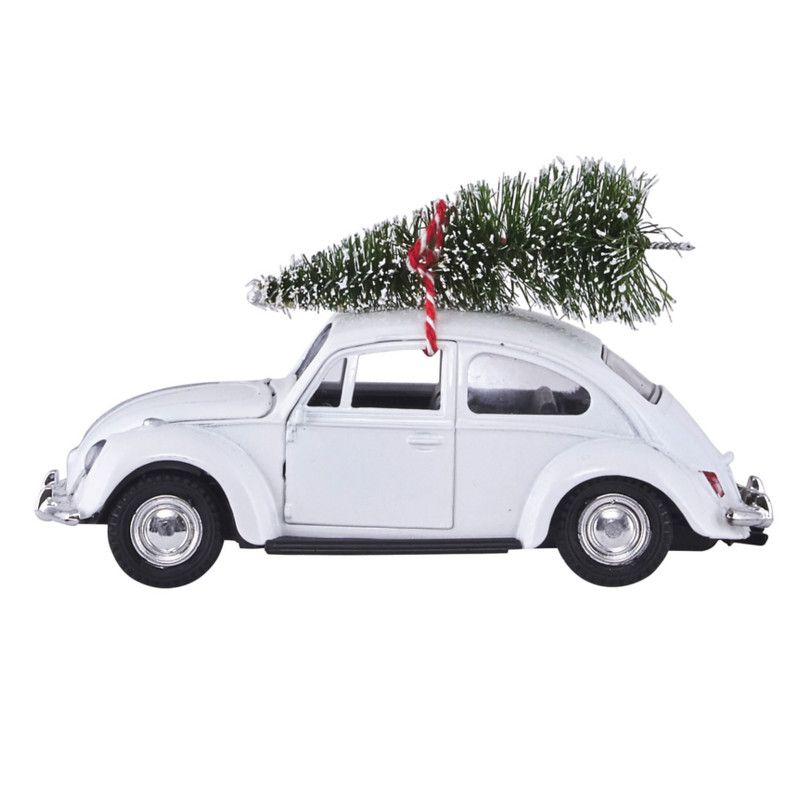 House Doctor Xmas Car White