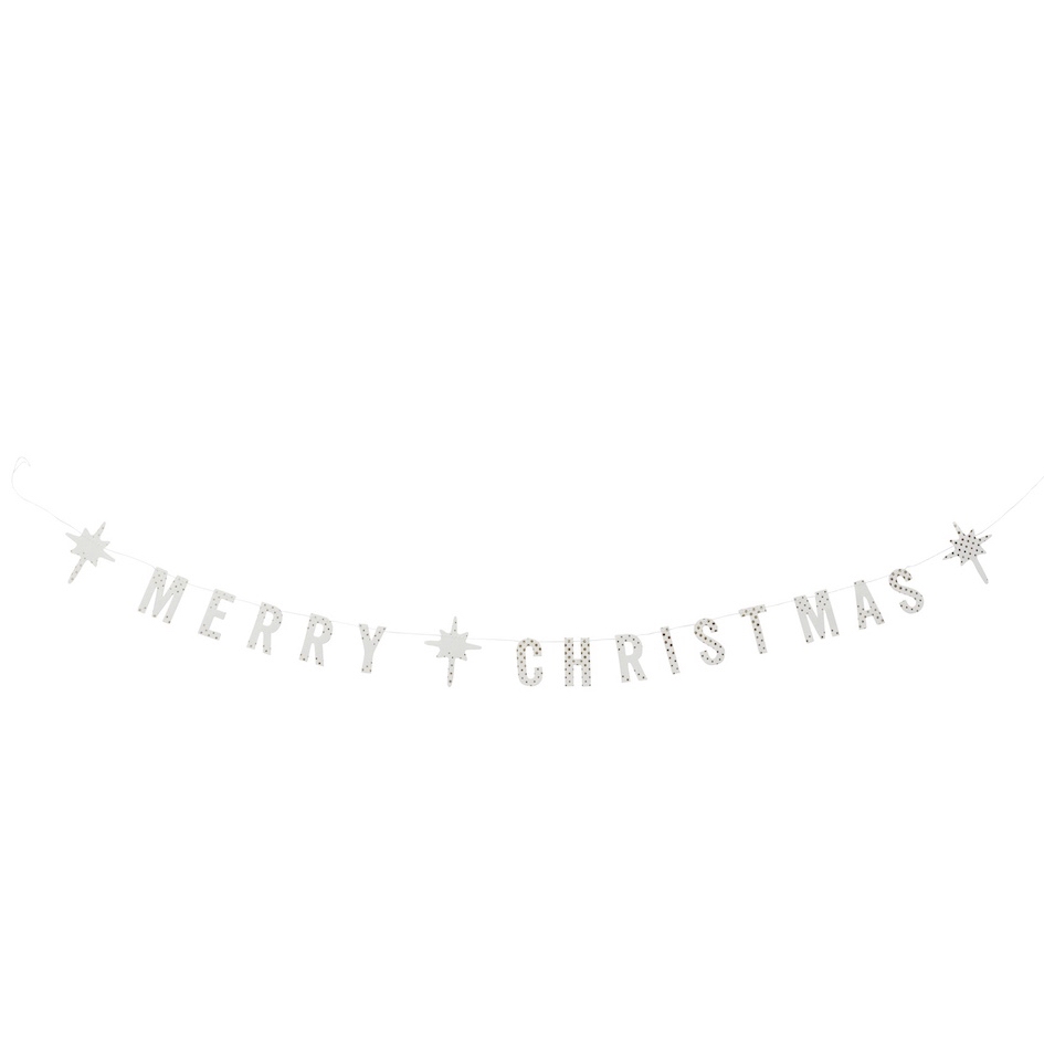 Koristeviiri Merry Christmas, 3 väriä